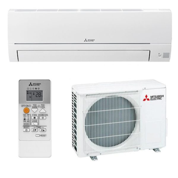 climatisation mitsubishi smart 12000btu 35 kw r32 wi fi msz hr35vf 1